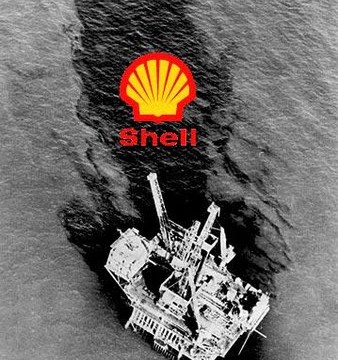 The worst spill in UK waters in a decade at a Shell Platform in the North Sea, 2011.