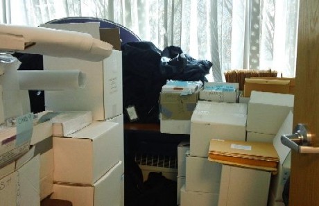 The "vault" where the missing ballots were originally stored.