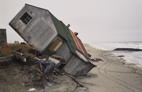 Erosion in Shishmaref, Alaska