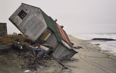 Erosion in Shishmaref, Alaska