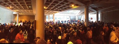 Union Shot at Assembly